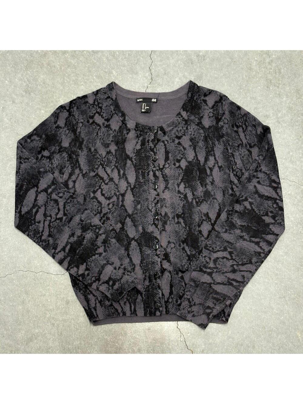 H&M Button Up Sweatshirt